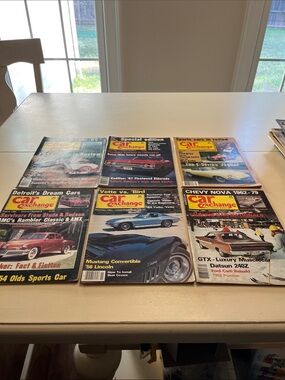 Car Exchange Vintage Magazine Lot - Assorted Covers